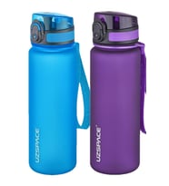 Uzspace 2'li Tritan Matara Seti 500 ml 14 Farklı Renk Seçeneği FiftyFifty (Mürdüm)