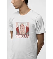 Naruto Jiraya Sauce Tişört (Beyaz)