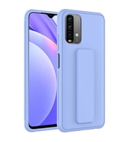 Xiaomi Poco M5S Kılıf Zore Qstand Katlanabilir Standlı Kılıf (Lila)