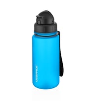 Uzspace Pipetli 400 ml Tritan Çocuk Su Matarası FiftyFifty (Turkuaz)