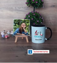 Patoloji Teknikeri Fotoğraflı Dekoratif Taş, Kupa Bardak Beyaz Hediye Tıp Bayramı Hediyesi (Model 11)