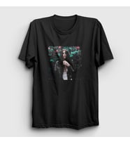 Presmono Unisex Beyaz Poster V2 Dua Lipa T-Shirt 325998tt (Siyah)