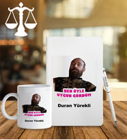 Kişiye Özel Burç Tasarımlı Esprili Defter Kalem Ve Kupa Hediye Seti (Model 9)