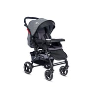 4 Baby Active Plus Çift Yönlü Bebek Arabası (Gri)