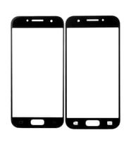 Samung Galaxy A7 2017 Okalı Ön Cam A720 (EKRAN DEĞİLDİR) (Siyah)