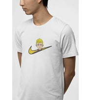 Tokyo Revengers Takemichi Minimal Logo Tişört (Beyaz)