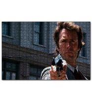 Cakapuzzle Clint Eastwood Kirli Harry  Puzzle Yapboz MDF (Ahşap) (500 Parça)