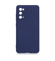 Samsung Galaxy S20 FE Kılıf Özel Orijinal Lansman Serisi, İçi Kadife, Pürüzsüz Yumuşak ve Mat TPU Silikon (Lacivert)