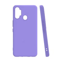 Kvy Tecno Spark 7 Pro Biye Silikon Kılıf (Lila)