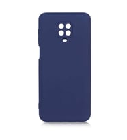 Xiaomi Redmi Note 9 Pro Kılıf Özel Orijinal Lansman Serisi, İçi Kadife, Pürüzsüz Yumuşak ve Mat TPU Silikon (Lacivert)