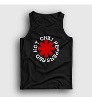 Presmono Unisex Sarı Logo V2 Red Hot Chili Peppers Atlet 107669tt (Siyah)