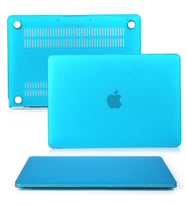 MacBook Pro Kılıf HardCase A1707 A1990 TouchBar 2016/2019 Uyumlu Koruyucu Kılıf (Açık Mavi)