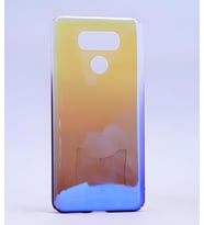 LG G6 Kılıf Parlak Renk Geçişli Kılıf (Mor)