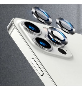 Apple iPhone 13 Pro Max CL-04 Kamera Lens Koruyucu Cam Koruma (Gri)
