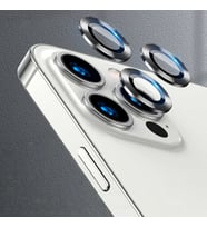 Apple iPhone 13 Pro Max CL-04 Kamera Lens Koruyucu Cam Koruma (Gri)