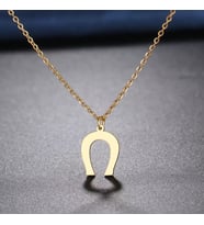 Kişiye Özel 925 Ayar Gümüş Mıknatıs Kolye (Gold)