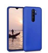 Microsonic Matte Silicone Xiaomi Redmi Note 8 Pro Kılıf (Mavi)
