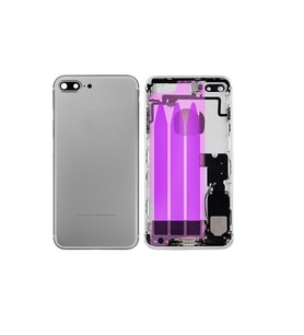 Apple iPhone 7 Plus İle Uyumlu Dolu Kasa (Gri)