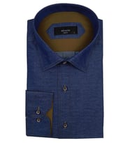 Erkek Slim Fit Gömlek Bgl-st00121 (Mavi)
