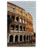 Cakapuzzle Kolezyum Roma Yapıtı Puzzle Yapboz MDF (Ahşap) (500 Parça)