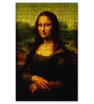 Cakapuzzle Mona Lisa Puzzle Yapboz MDF (Ahşap) (1000 Parça)