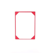Arz Dosyası Duyuru Çerçevesi A4 Pvc 22,5x31 cm (Kırmızı)