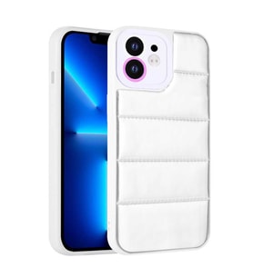 Apple iPhone 11 Kılıf Kamera Korumalı Airbagli Renkli Zore Seksek Kapak (Gümüş)