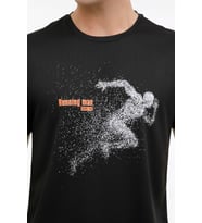 Kinetix Sten Erkek Yazlık T-shirt (Siyah)