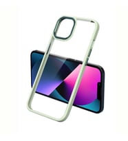 Apple iPhone 13 Pro Max Kılıf Zore Krom Kılıf (Açık Yeşil)