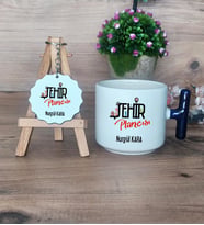 Şehir Plancısı Hediye Seti Kupa Bardak T Kulplu ve Anahtarlık Şehir Plancısına Hediye (Model 2)