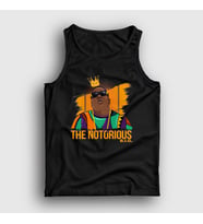Presmono Unisex Beyaz King The Notorious BIG Atlet 40850tt (Siyah)