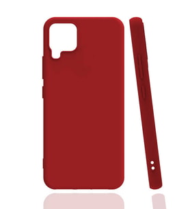 Kvy Samsung Galaxy M32 Biye Silikon Kılıf (Kırmızı)