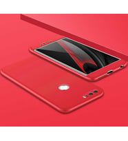 Huawei P9 Lite 2017 Kılıf Zore Ays Full Koruma Kılıf (Kırmızı)