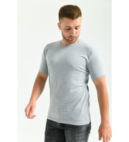 unisex Likralı  Bisiklet Yaka Kısa kollu T-shırt (Grimelanj)