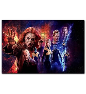 Cakapuzzle  Dark Phoenix Full Kadro  Puzzle Yapboz MDF (Ahşap) (255 Parça)