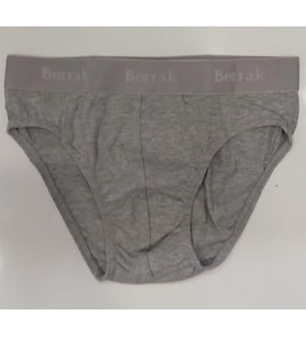 BERRAK 1071 ERKEK BELİ LASTİKLİ SLİP KÜLOT TEKLİ