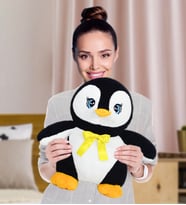 OYUNCAK AYICI 50 cm Penguen (Siyah)