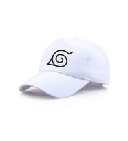 Naruto Konoha Logo Şapka (Beyaz)