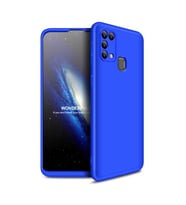 Galaxy M31 Kılıf Zore Ays Full Koruma Kılıf (Mavi)