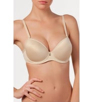 Le Jardin 9700-B Desteksiz-Balenli Micro Soft Sütyen (Ten)