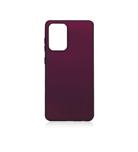 Galaxy A72 Kılıf Zore Premier Silikon Kılıf (Mürdüm)