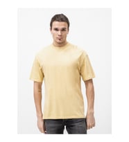 Jack & Jones Erkek Sarı Basic Düz Rahat Kalıp Relax T-shirt - 12185628 (Sarı)