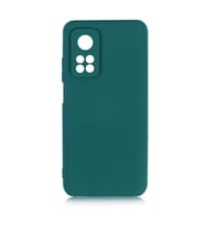 Xiaomi Mi 10T 5G Kılıf İçi Kadife Lansman Kapak (Koyu Yeşil)