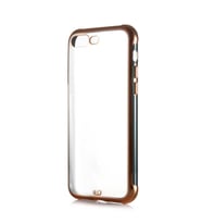 Apple iPhone 8 Plus Kılıf Zore Voit Altın Renk Tasarımlı Kılıf (Koyu Yeşil)