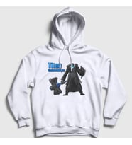 Presmono Unisex Beyaz Titan Cameraman Skibidi Toilet Kapüşonlu Sweatshirt 482549tt (Beyaz)