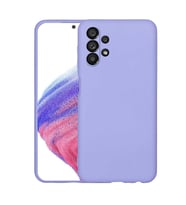 Samsung Galaxy A53 5G Kılıf Özel Orijinal Lansman Serisi, İçi Kadife, Pürüzsüz Yumuşak ve Mat TPU Silikon (Lila)