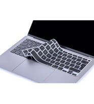 Laptop MacBook Air 13inc Klavye Koruyucu A2179 A2337 2020/2021 Türkçe Baskılı (Siyah)