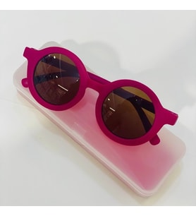 Yeni Model Renkli Vitage Retro Gözlük (Bordo)