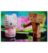 Cakapuzzle Merhaba Kedicik Yonca Görseli  Puzzle Yapboz MDF (Ahşap) (255 Parça)