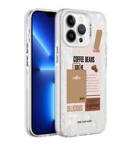 Apple iPhone 13 Pro Max Kılıf Mermer Desenli Zore Marbello Kılıf (Kahverengi)